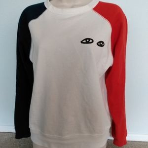 Clare V french eyes sweatshirt